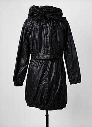 Parka fermeture zippée sur le devant sans capuche noir ARELINE femme