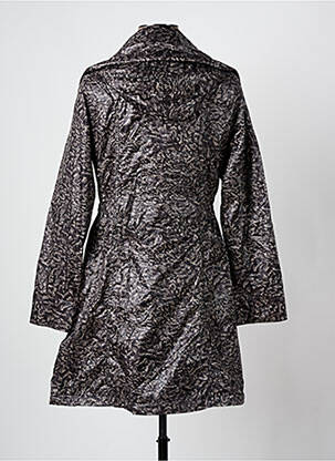 Coupe-vent manches longues a capuche noir ARELINE femme