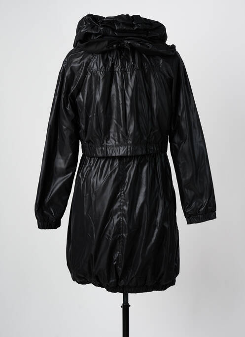 Parka fermeture zippée sur le devant sans capuche noir ARELINE femme