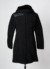 Manteau long noir ARELINE pour femme seconde vue