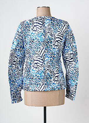 Doudoune poches sans capuche bleu ARELINE femme