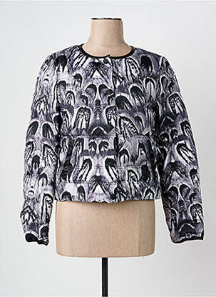 Doudoune poches sans capuche noir ARELINE femme