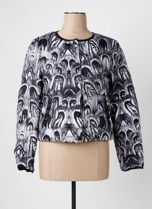 Doudoune poches sans capuche noir ARELINE femme