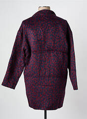 Manteau court bleu ARELINE pour femme seconde vue