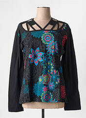 T-shirt noir COTON DU MONDE pour femme seconde vue