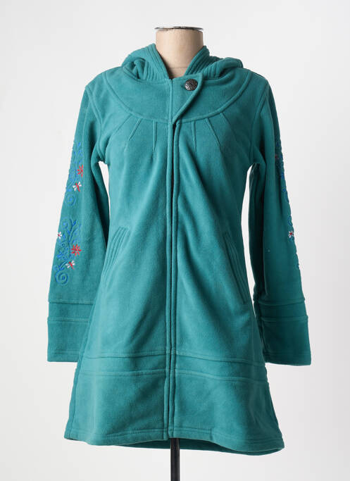 Polaire vert COTON DU MONDE pour femme