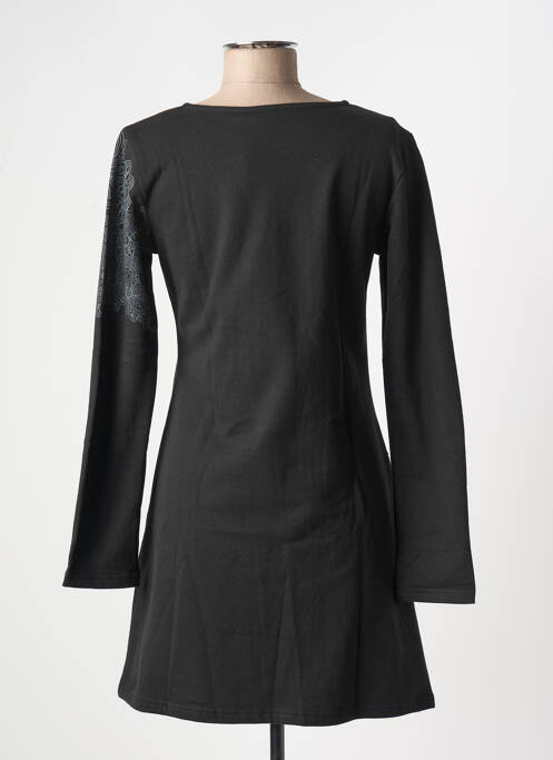 Robe courte noir COTON DU MONDE pour femme