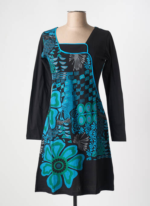 Robe courte noir COTON DU MONDE pour femme