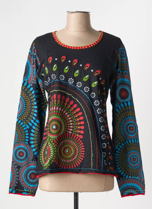 T-shirt noir COTON DU MONDE pour femme