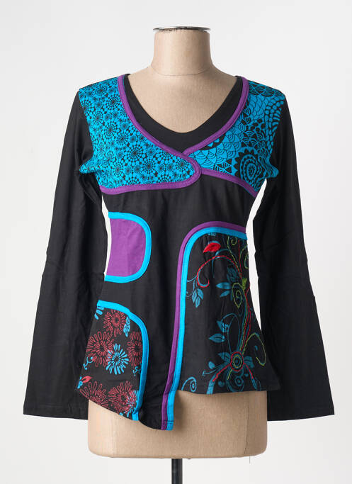 T-shirt noir COTON DU MONDE pour femme