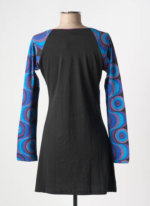 Tunique manches longues noir COTON DU MONDE pour femme