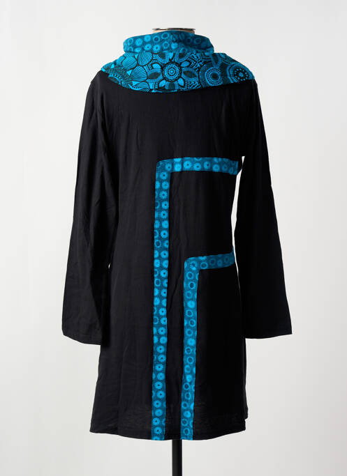 Robe courte noir COTON DU MONDE pour femme
