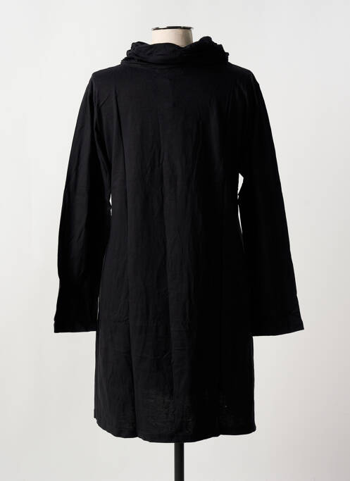 Tunique manches longues noir COTON DU MONDE pour femme