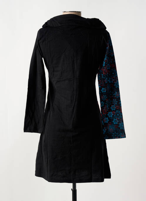Robe courte noir COTON DU MONDE pour femme