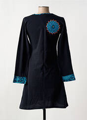 Robe courte noir COTON DU MONDE pour femme seconde vue