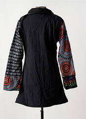 Manteau court noir COTON DU MONDE pour femme seconde vue