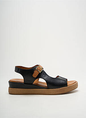 Sandales/Nu pieds noir ALENOA pour femme