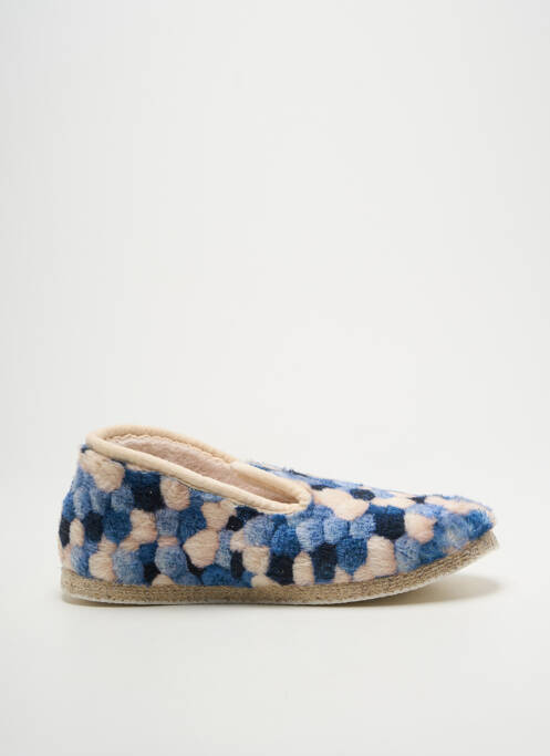 Chaussons/Pantoufles bleu FARGEOT pour femme
