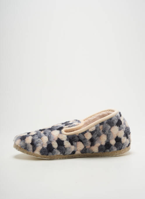 Chaussons/Pantoufles gris FARGEOT pour femme