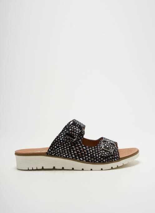 Mules/Sabots noir ALENOA pour femme