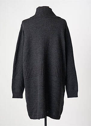 Gilet manches longues stretch gris fonce DUGER femme