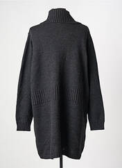 Gilet manches longues gris fonce DUGER pour femme seconde vue