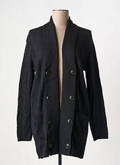 Gilet manches longues noir DUGER pour femme seconde vue