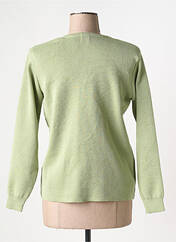 Gilet manches longues vert DUGER pour femme seconde vue