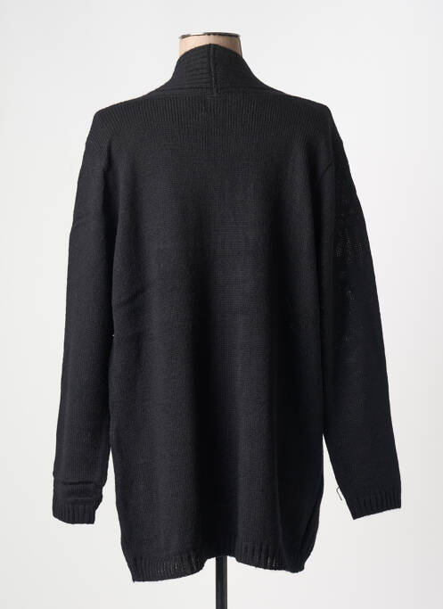 Gilet manches longues stretch noir DUGER femme