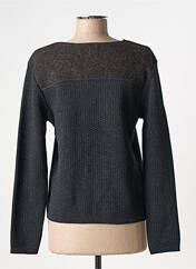 Gilet manches longues marron DUGER pour femme seconde vue