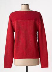 Gilet manches longues rouge DUGER pour femme seconde vue