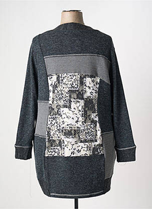 Robe pull resserrée sur le bas manches longues gris S.QUISE femme