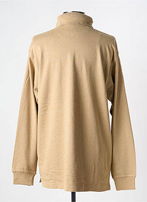 Polo manches longues manches longues beige ALLONA homme