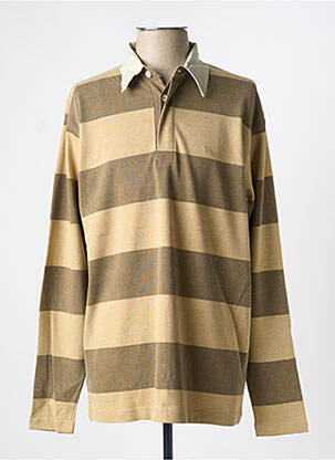 Polo coupe droite manches longues beige ALLONA femme