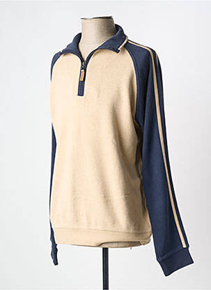 Pull manches longues manches longues beige ALLONA homme