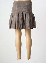 Jupe courte marron VUE SUR MER pour femme seconde vue