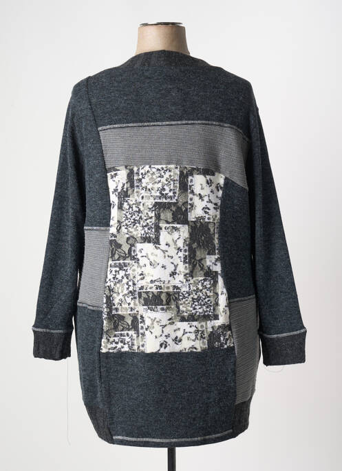 Robe pull manches longues manches longues gris S.QUISE femme