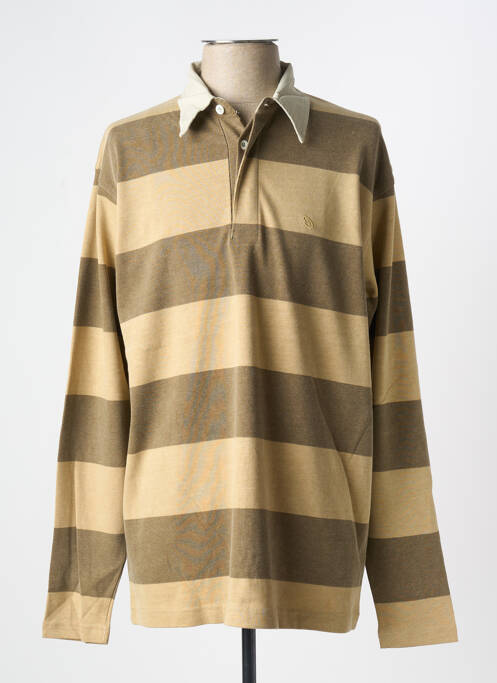 Polo manches longues manches longues beige ALLONA femme