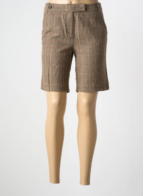 Bermuda marron VUE SUR MER pour femme