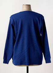 Gilet manches longues bleu DUGER pour femme seconde vue