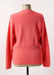 Gilet manches longues orange DUGER pour femme seconde vue