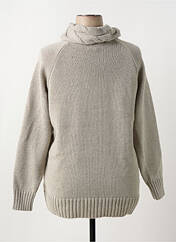 Pull col roulé gris DUGER pour femme seconde vue