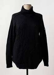 Pull col roulé noir DUGER pour femme seconde vue