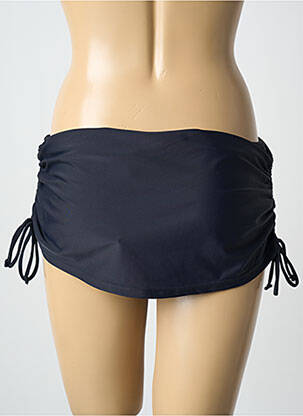 Bas de maillot de bain tissage satiné culotte noir SUN PROJECT femme