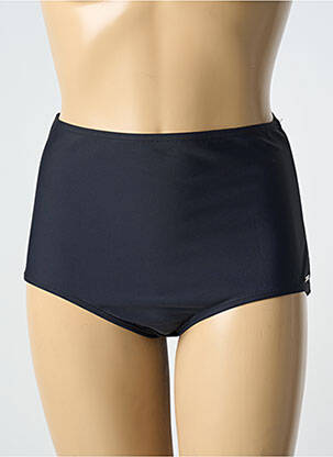 Bas de maillot de bain tissage satiné culotte noir SUN PROJECT femme