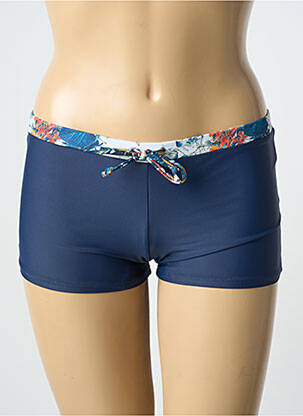 Bas de maillot de bain shorty shorty bleu LAGON BLEU femme