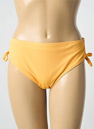 Bas de maillot de bain fermeture liens à nouer culotte jaune YSABEL MORA femme