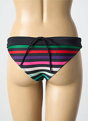 Bas de maillot de bain tissage satiné culotte noir LITTLE MARCEL femme