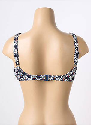 Haut de maillot de bain haut soutien-gorge moulé haut soutien-gorge moulé bleu JESSY BEACHWEAR femme