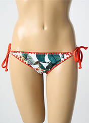 Bas de maillot de bain orange LAGON BLEU pour femme seconde vue